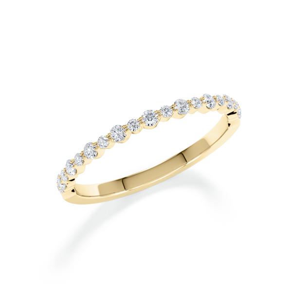 Memoire/Diamantring in Gelbgold 585 mit zus. 0,169 ct. tw, si von Steinberg - Q-14LKKK-G5-1YV3Y9Z Memoire/Diamantring in Gelbgold 585 mit zus. 0,169 ct. tw, si von Steinberg - Q-14LKKK-G5-1YV3Y9Z