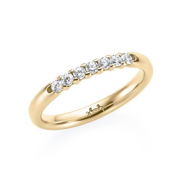Memoire/Diamantring in Gelbgold 585 mit zus. 0,21 ct. Brillant tw, si von Steinberg - Q-11P22E-G5-1U0KJPZ Memoire/Diamantring in Gelbgold 585 mit zus. 0,21 ct. Brillant tw, si von Steinberg - Q-11P22E-G5-1U0KJPZ