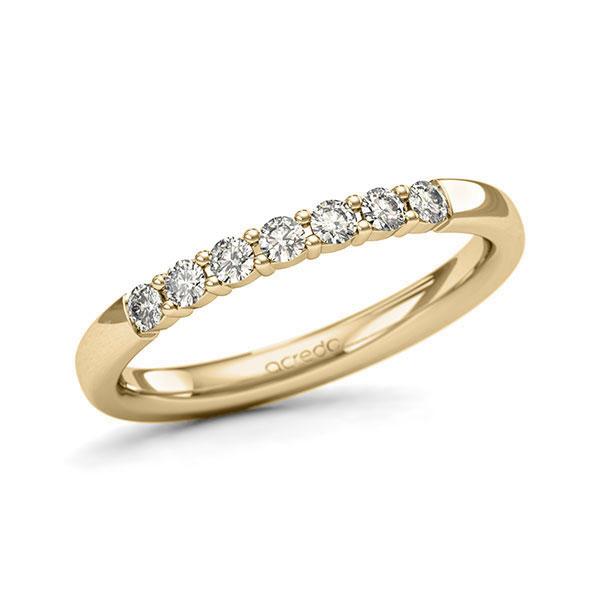 Memoire/Diamantring in Gelbgold 585 mit zus. 0,28 ct. Brillant tw, si von acredo - A-11QER9-G5-9QZ96Z Memoire/Diamantring in Gelbgold 585 mit zus. 0,28 ct. Brillant tw, si von acredo - A-11QER9-G5-9QZ96Z