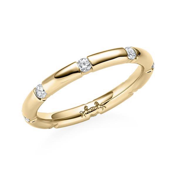Memoire/Diamantring in Gelbgold 585 mit zus. 0,32 ct. Brillant tw, si von Steinberg - Q-10LZ89-G5-1U0IU5Z Memoire/Diamantring in Gelbgold 585 mit zus. 0,32 ct. Brillant tw, si von Steinberg - Q-10LZ89-G5-1U0IU5Z