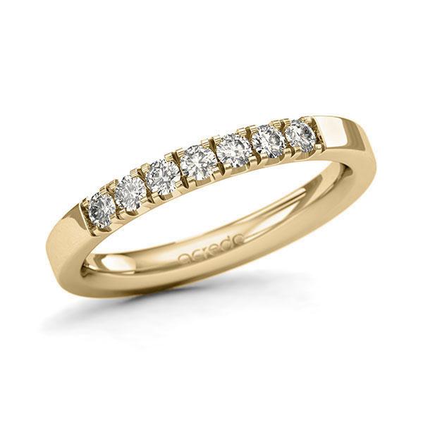 Memoire/Diamantring in Gelbgold 585 mit zus. 0,35 ct. Brillant tw, si von acredo - A-11QGI4-G5-8ZGIBZ Memoire/Diamantring in Gelbgold 585 mit zus. 0,35 ct. Brillant tw, si von acredo - A-11QGI4-G5-8ZGIBZ
