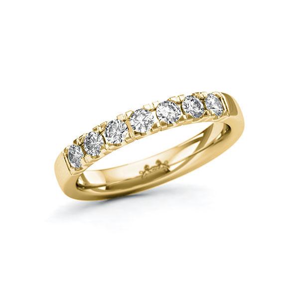 Memoire/Diamantring in Gelbgold 585 mit zus. 0,49 ct. Brillant tw, si von Steinberg - Q-11QR2R-G5-1U0J24Z Memoire/Diamantring in Gelbgold 585 mit zus. 0,49 ct. Brillant tw, si von Steinberg - Q-11QR2R-G5-1U0J24Z