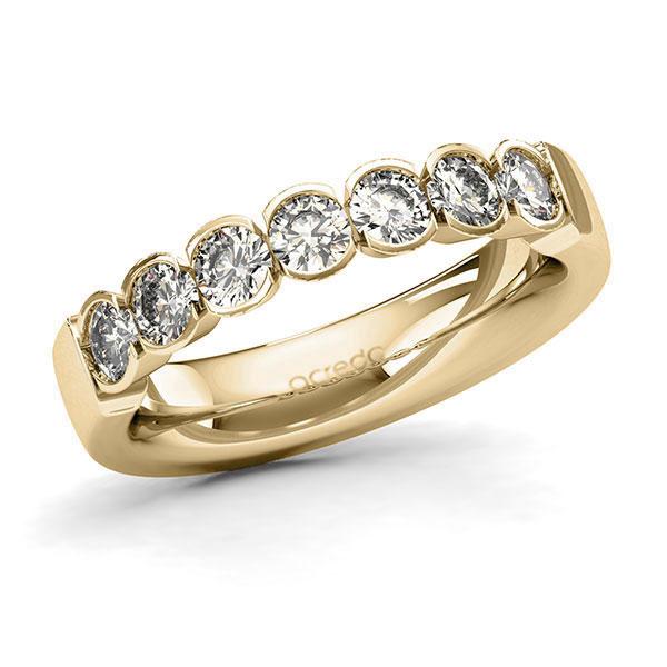 Memoire/Diamantring in Gelbgold 585 mit zus. 1,05 ct. Brillant tw, si von acredo - A-128Q4P-G5-1C7DUBZ Memoire/Diamantring in Gelbgold 585 mit zus. 1,05 ct. Brillant tw, si von acredo - A-128Q4P-G5-1C7DUBZ