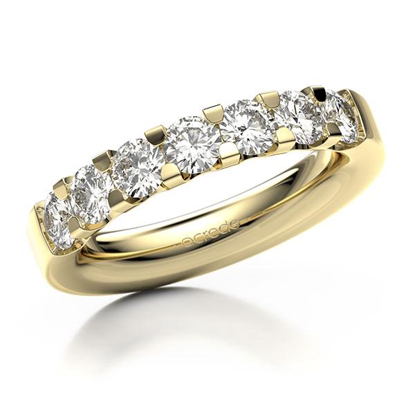 Memoire/Diamantring in Gelbgold 585 mit zus. 1,4 ct. Brillant tw, vs von acredo - A-12EXTZ-G5-1C6ZVGZ Memoire/Diamantring in Gelbgold 585 mit zus. 1,4 ct. Brillant tw, vs von acredo - A-12EXTZ-G5-1C6ZVGZ