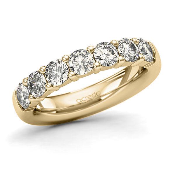 Memoire/Diamantring in Gelbgold 585 mit zus. 1,75 ct. Brillant tw, si von acredo - A-127N1F-G5-1C7DUWZ Memoire/Diamantring in Gelbgold 585 mit zus. 1,75 ct. Brillant tw, si von acredo - A-127N1F-G5-1C7DUWZ