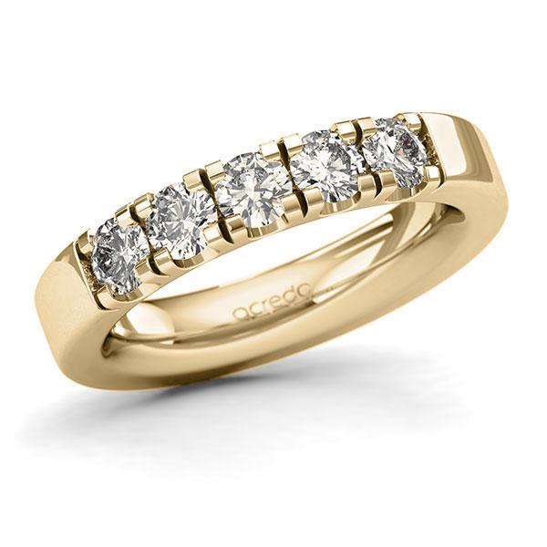 Memoire/Diamantring in Gelbgold 585 mit zus. 1 ct. Brillant tw, si von acredo - A-1284L7-G5-1C8ZK6Z Memoire/Diamantring in Gelbgold 585 mit zus. 1 ct. Brillant tw, si von acredo - A-1284L7-G5-1C8ZK6Z