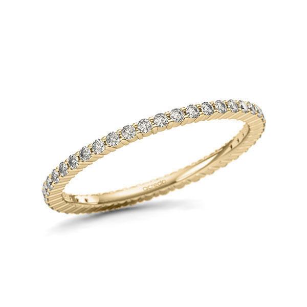 Memoire/Diamantring in Gelbgold 585 vollausgefasst mit zus. 0,42 ct. Brillant tw, si von acredo - A-11QERJ-G5-1U1D5IZ Memoire/Diamantring in Gelbgold 585 vollausgefasst mit zus. 0,42 ct. Brillant tw, si von acredo - A-11QERJ-G5-1U1D5IZ