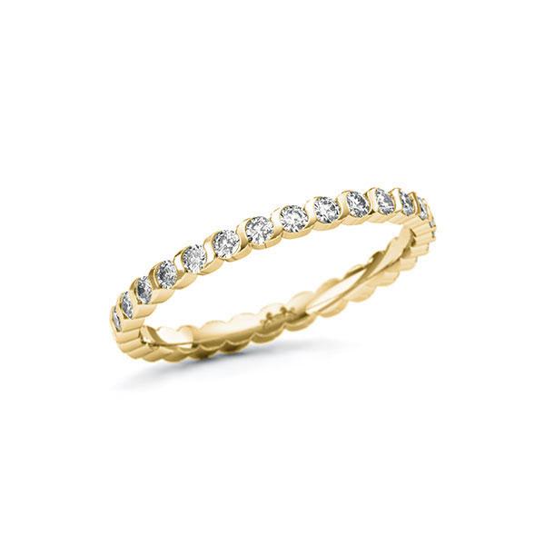 Memoire/Diamantring in Gelbgold 585 vollausgefasst mit zus. 0,58 ct. Brillant tw, si von Steinberg - Q-11QR5Z-G5-1U0KTCZ Memoire/Diamantring in Gelbgold 585 vollausgefasst mit zus. 0,58 ct. Brillant tw, si von Steinberg - Q-11QR5Z-G5-1U0KTCZ