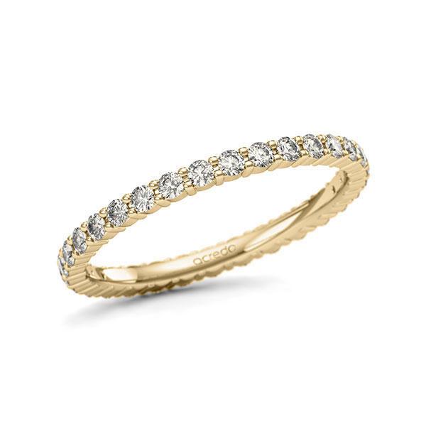 Memoire/Diamantring in Gelbgold 585 vollausgefasst mit zus. 0,62 ct. Brillant tw, si von acredo - A-11QBTX-G5-1U1D6QZ Memoire/Diamantring in Gelbgold 585 vollausgefasst mit zus. 0,62 ct. Brillant tw, si von acredo - A-11QBTX-G5-1U1D6QZ