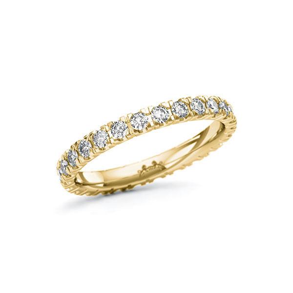 Memoire/Diamantring in Gelbgold 585 vollausgefasst mit zus. 0,78 ct. Brillant tw, si von Steinberg - Q-11QQUE-G5-1U0P0BZ Memoire/Diamantring in Gelbgold 585 vollausgefasst mit zus. 0,78 ct. Brillant tw, si von Steinberg - Q-11QQUE-G5-1U0P0BZ