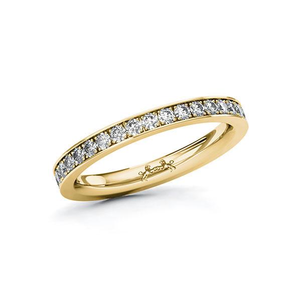 Memoire/Diamantring in Gelbgold 585 vollausgefasst mit zus. 0,7 ct. Brillant tw, si von Steinberg - Q-ZXV4S-G5-1U0J05Z Memoire/Diamantring in Gelbgold 585 vollausgefasst mit zus. 0,7 ct. Brillant tw, si von Steinberg - Q-ZXV4S-G5-1U0J05Z