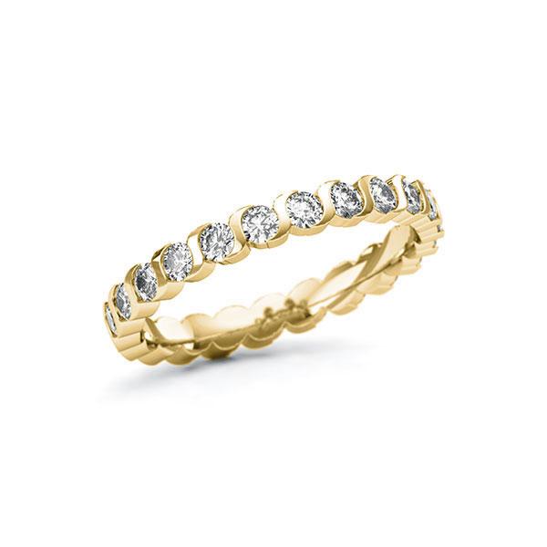 Memoire/Diamantring in Gelbgold 585 vollausgefasst mit zus. 1,15 ct. Brillant tw, si von Steinberg - Q-11QRD8-G5-1U0PTWZ Memoire/Diamantring in Gelbgold 585 vollausgefasst mit zus. 1,15 ct. Brillant tw, si von Steinberg - Q-11QRD8-G5-1U0PTWZ