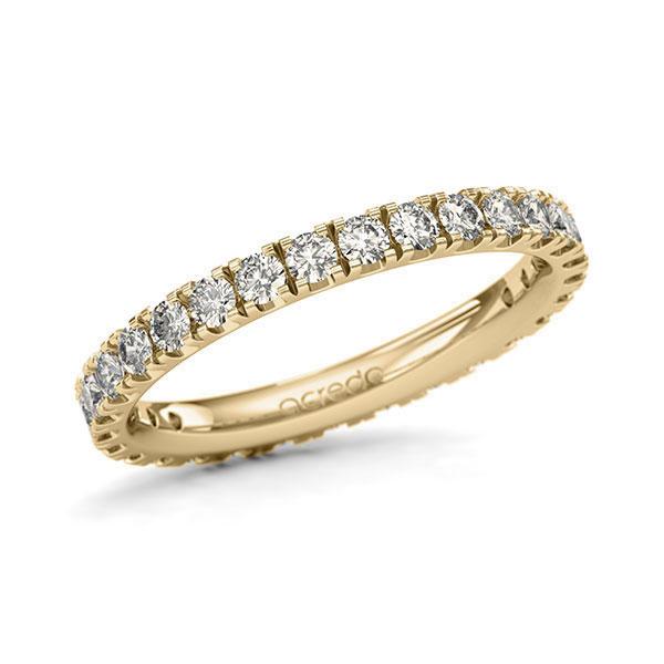 Memoire/Diamantring in Gelbgold 585 vollausgefasst mit zus. 1,16 ct. Brillant tw, si von acredo - A-11QGIJ-G5-1U0LI6Z Memoire/Diamantring in Gelbgold 585 vollausgefasst mit zus. 1,16 ct. Brillant tw, si von acredo - A-11QGIJ-G5-1U0LI6Z