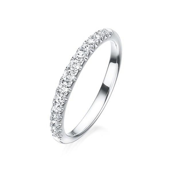 Memoire/Diamantring in Platin 950 mit zus. 0,27 ct. tw, vs von Steinberg - Q-IPWCG-W9-UHC16Z Memoire/Diamantring in Platin 950 mit zus. 0,27 ct. tw, vs von Steinberg - Q-IPWCG-W9-UHC16Z