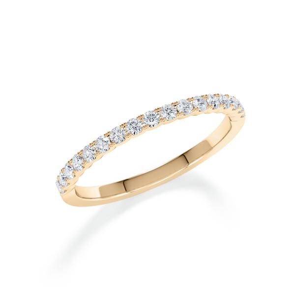 Memoire/Diamantring in Roségold 585 halbausgefasst mit zus. 0,34 ct. Brillant tw, si von Steinberg - Q-14LKVG-E5-1UXXIGZ Memoire/Diamantring in Roségold 585 halbausgefasst mit zus. 0,34 ct. Brillant tw, si von Steinberg - Q-14LKVG-E5-1UXXIGZ