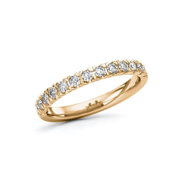 Memoire/Diamantring in Roségold 585 halbausgefasst mit zus. 0,39 ct. Brillant tw, si von Steinberg - Q-11QQU0-E5-1U0LDTZ Memoire/Diamantring in Roségold 585 halbausgefasst mit zus. 0,39 ct. Brillant tw, si von Steinberg - Q-11QQU0-E5-1U0LDTZ