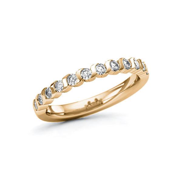 Memoire/Diamantring in Roségold 585 halbausgefasst mit zus. 0,48 ct. Brillant tw, si von Steinberg - Q-11QRAT-E5-1U0LDVZ Memoire/Diamantring in Roségold 585 halbausgefasst mit zus. 0,48 ct. Brillant tw, si von Steinberg - Q-11QRAT-E5-1U0LDVZ