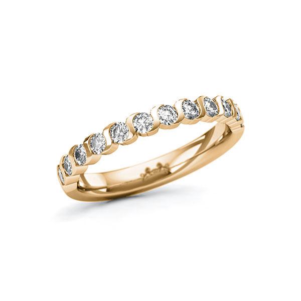 Memoire/Diamantring in Roségold 585 halbausgefasst mit zus. 0,6 ct. Brillant tw, si von Steinberg - Q-11QRD6-E5-1U0LDWZ Memoire/Diamantring in Roségold 585 halbausgefasst mit zus. 0,6 ct. Brillant tw, si von Steinberg - Q-11QRD6-E5-1U0LDWZ