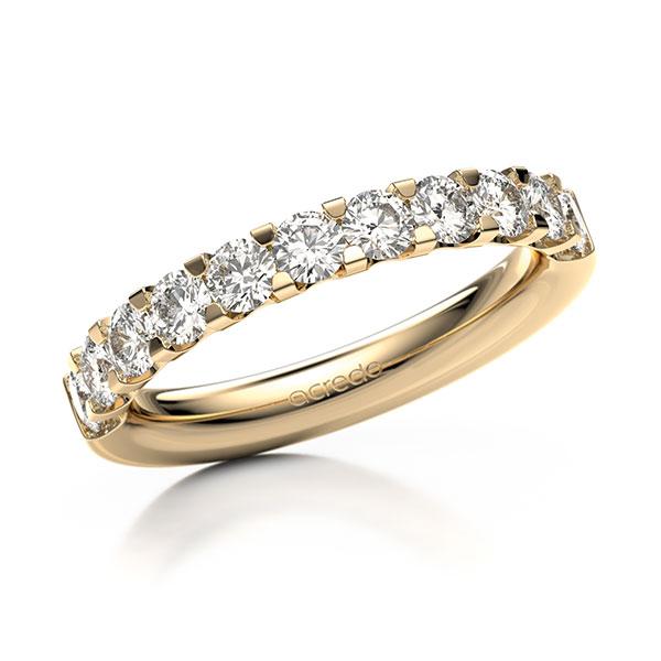 Memoire/Diamantring in Roségold 585 halbausgefasst mit zus. 1,08 ct. Brillant tw, vs von acredo - A-10L25L-E5-ADUALZ Memoire/Diamantring in Roségold 585 halbausgefasst mit zus. 1,08 ct. Brillant tw, vs von acredo - A-10L25L-E5-ADUALZ