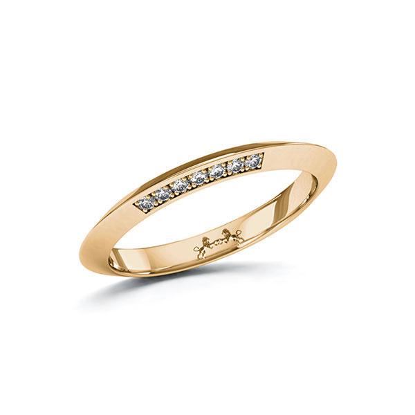 Memoire/Diamantring in Roségold 585 mit zus. 0,07 ct. Brillant tw, si von Steinberg - Q-ZXUC8-E5-1U0IZ5Z Memoire/Diamantring in Roségold 585 mit zus. 0,07 ct. Brillant tw, si von Steinberg - Q-ZXUC8-E5-1U0IZ5Z