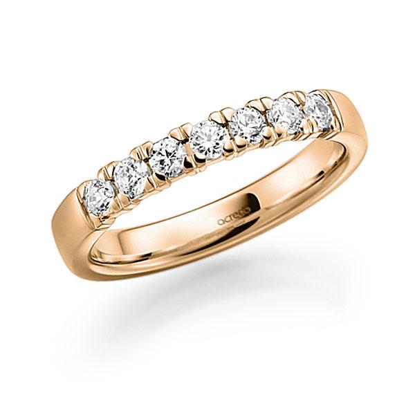 Memoire/Diamantring in Roségold 585 mit zus. 0,42 ct. Brillant tw, vs von acredo - A-7IP3B-E5-95PI1Z Memoire/Diamantring in Roségold 585 mit zus. 0,42 ct. Brillant tw, vs von acredo - A-7IP3B-E5-95PI1Z