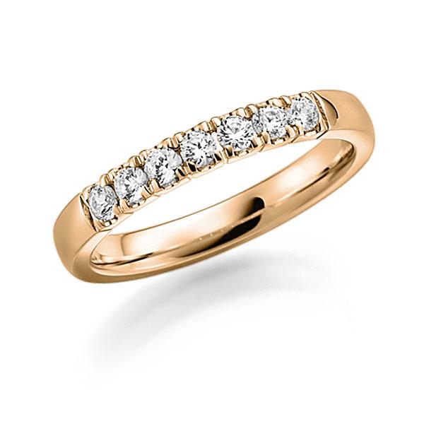 Memoire/Diamantring in Roségold 585 mit zus. 0,49 ct. Brillant tw, vs von acredo - A-7WX5R-E5-2LGLPZ Memoire/Diamantring in Roségold 585 mit zus. 0,49 ct. Brillant tw, vs von acredo - A-7WX5R-E5-2LGLPZ