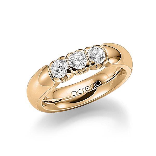 Memoire/Diamantring in Roségold 585 mit zus. 0,75 ct. Brillant tw, vs von acredo - A-7X19G-E5-1BYY41Z Memoire/Diamantring in Roségold 585 mit zus. 0,75 ct. Brillant tw, vs von acredo - A-7X19G-E5-1BYY41Z
