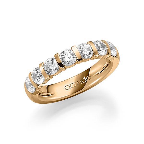 Memoire/Diamantring in Roségold 585 mit zus. 1,75 ct. Brillant tw, vs von acredo - A-7J1ZG-E5-1C884RZ Memoire/Diamantring in Roségold 585 mit zus. 1,75 ct. Brillant tw, vs von acredo - A-7J1ZG-E5-1C884RZ