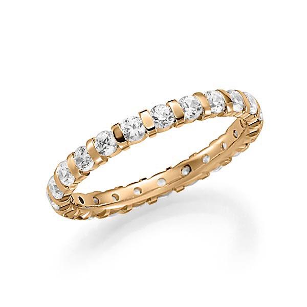 Memoire/Diamantring in Roségold 585 vollausgefasst mit zus. 1,15 ct. Brillant tw, vs von acredo - A-7J20B-E5-1C85VWZ Memoire/Diamantring in Roségold 585 vollausgefasst mit zus. 1,15 ct. Brillant tw, vs von acredo - A-7J20B-E5-1C85VWZ