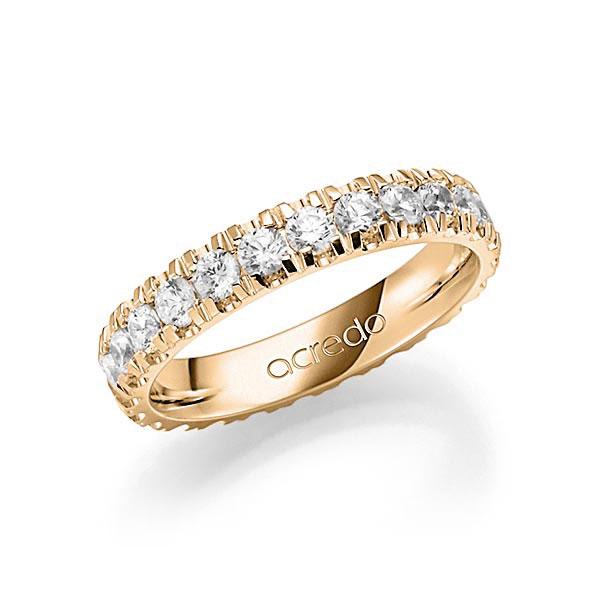 Memoire/Diamantring in Roségold 585 vollausgefasst mit zus. 1,68 ct. Brillant tw, vs von acredo - A-7X576-E5-1C8SFGZ Memoire/Diamantring in Roségold 585 vollausgefasst mit zus. 1,68 ct. Brillant tw, vs von acredo - A-7X576-E5-1C8SFGZ