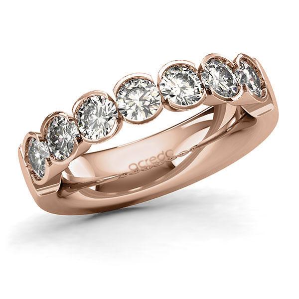 Memoire/Diamantring in Rotgold 585 mit zus. 1,75 ct. Brillant tw, si von acredo - A-128XJD-R5-1C7DUWZ Memoire/Diamantring in Rotgold 585 mit zus. 1,75 ct. Brillant tw, si von acredo - A-128XJD-R5-1C7DUWZ