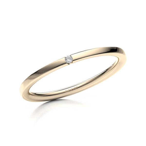Memoire/Diamantring in Signature Gold 585 mit zus. 0,01 ct. Brillant tw, si von acredo - A-13C9R4-X5-1SY0TYZ Memoire/Diamantring in Signature Gold 585 mit zus. 0,01 ct. Brillant tw, si von acredo - A-13C9R4-X5-1SY0TYZ