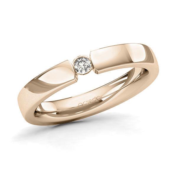 Memoire/Diamantring in Signature Gold 585 mit zus. 0,07 ct. Brillant tw, si von acredo - A-13P4KK-X5-8XRMBZ Memoire/Diamantring in Signature Gold 585 mit zus. 0,07 ct. Brillant tw, si von acredo - A-13P4KK-X5-8XRMBZ