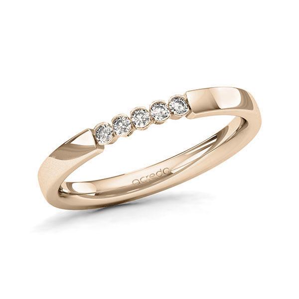 Memoire/Diamantring in Signature Gold 585 mit zus. 0,1 ct. Brillant tw, si von acredo - A-13P832-X5-9QZ9RZ Memoire/Diamantring in Signature Gold 585 mit zus. 0,1 ct. Brillant tw, si von acredo - A-13P832-X5-9QZ9RZ