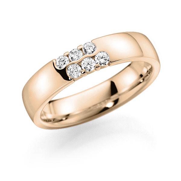 Memoire/Diamantring in Signature Gold 585 mit zus. 0,24 ct. Brillant tw, vs von acredo - A-13P4CG-X5-2LHG3Z Memoire/Diamantring in Signature Gold 585 mit zus. 0,24 ct. Brillant tw, vs von acredo - A-13P4CG-X5-2LHG3Z