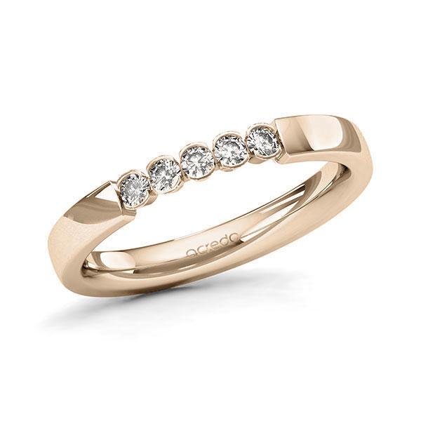 Memoire/Diamantring in Signature Gold 585 mit zus. 0,2 ct. Brillant tw, si von acredo - A-13P836-X5-9QZ8WZ Memoire/Diamantring in Signature Gold 585 mit zus. 0,2 ct. Brillant tw, si von acredo - A-13P836-X5-9QZ8WZ