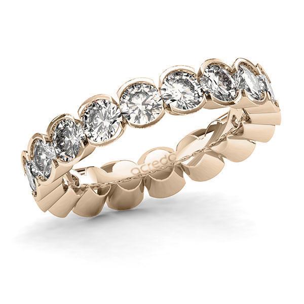 Memoire/Diamantring in Signature Gold 585 vollausgefasst mit zus. 3,6 ct. Brillant tw, si von acredo - A-13P88Q-X5-1UU2SYZ Memoire/Diamantring in Signature Gold 585 vollausgefasst mit zus. 3,6 ct. Brillant tw, si von acredo - A-13P88Q-X5-1UU2SYZ