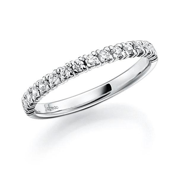 Memoire/Diamantring in Weißgold 585 halbausgefasst mit zus. 0,3 ct. Brillant tw, vs von acredo - A-7IQ0B-W5-1Q8D8IZ Memoire/Diamantring in Weißgold 585 halbausgefasst mit zus. 0,3 ct. Brillant tw, vs von acredo - A-7IQ0B-W5-1Q8D8IZ