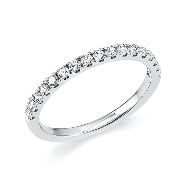 Memoire/Diamantring in Weißgold 585 mit zus. 0,299 ct. tw, si - BD-13LU1Y-W5-1XC2VQZ Memoire/Diamantring in Weißgold 585 mit zus. 0,299 ct. tw, si - BD-13LU1Y-W5-1XC2VQZ