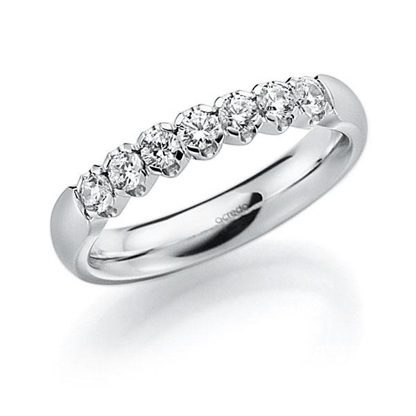Memoire/Diamantring in Weißgold 585 mit zus. 0,35 ct. Brillant tw, vs von acredo - A-8C3JW-W5-2LGGXZ Memoire/Diamantring in Weißgold 585 mit zus. 0,35 ct. Brillant tw, vs von acredo - A-8C3JW-W5-2LGGXZ