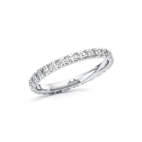 Memoire/Diamantring in Weißgold 585 vollausgefasst mit zus. 0,68 ct. Brillant tw, si von Steinberg - Q-11QQRN-W5-1UXXILZ Memoire/Diamantring in Weißgold 585 vollausgefasst mit zus. 0,68 ct. Brillant tw, si von Steinberg - Q-11QQRN-W5-1UXXILZ