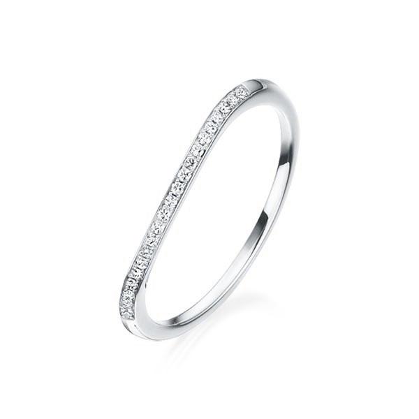 Memoire/Diamantring in Weißgold 750 mit zus. 0,07 ct. tw, vs von Steinberg - Q-IPW86-W7-UHBZGZ Memoire/Diamantring in Weißgold 750 mit zus. 0,07 ct. tw, vs von Steinberg - Q-IPW86-W7-UHBZGZ