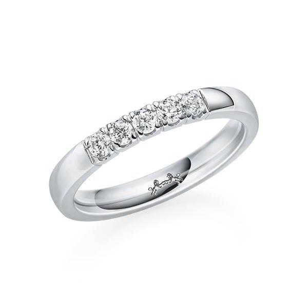 memoire/diamond ring in Platinum 950 with in total 0,25 ct. brilliant tw,if by Steinberg - Q-13AGTB-W9-1TZ4FWZ memoire/diamond ring in Platinum 950 with in total 0,25 ct. brilliant tw,if by Steinberg - Q-13AGTB-W9-1TZ4FWZ