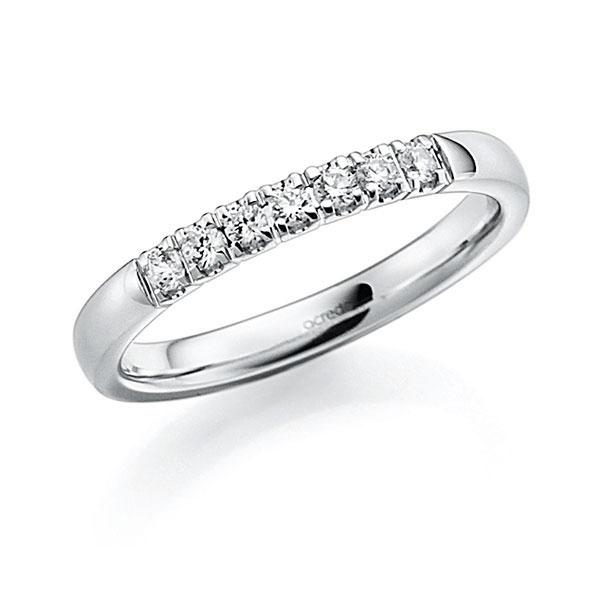 memoire/diamond ring in White gold 14K (585/1000) with in total 0,14 ct. brilliant tw,vs by acredo - A-7WXH6-W5-2LGETZ memoire/diamond ring in White gold 14K (585/1000) with in total 0,14 ct. brilliant tw,vs by acredo - A-7WXH6-W5-2LGETZ