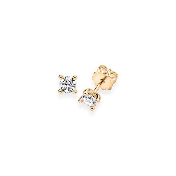 Ohrstecker, 4 Krappen in Roségold 585 mit zus. 0,4 ct. Brillant tw, vs von acredo - A-10L8A5-E5-1UBVGZ Ohrstecker, 4 Krappen in Roségold 585 mit zus. 0,4 ct. Brillant tw, vs von acredo - A-10L8A5-E5-1UBVGZ