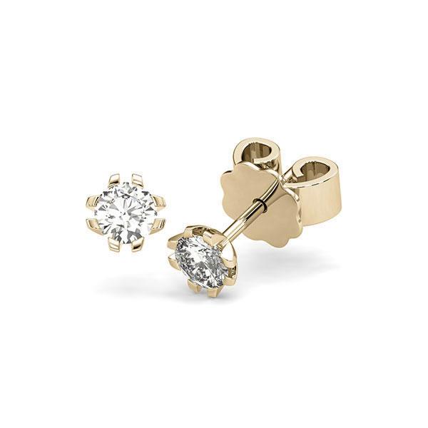 Ohrstecker in Gelbgold 585 mit 2x 0,3 ct. Brillant tw, vs von acredo - A-Z8UTF-G5-1IV8CRZ Ohrstecker in Gelbgold 585 mit 2x 0,3 ct. Brillant tw, vs von acredo - A-Z8UTF-G5-1IV8CRZ