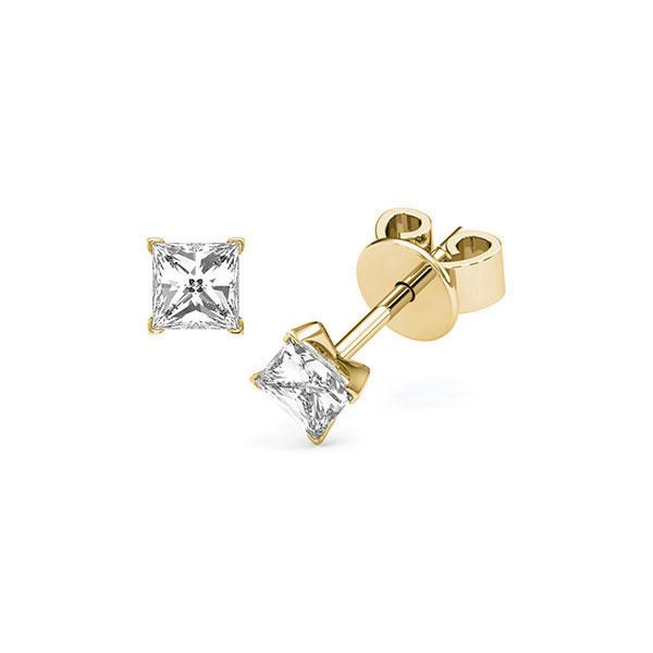 Ohrstecker ( P23 - P26 ) in Gelbgold 585 mit 2x 0,3 ct. Prinzess-Diamant tw, vs von Steinberg - Q-ZKXQY-G5-1QJPIFZ Ohrstecker ( P23 - P26 ) in Gelbgold 585 mit 2x 0,3 ct. Prinzess-Diamant tw, vs von Steinberg - Q-ZKXQY-G5-1QJPIFZ