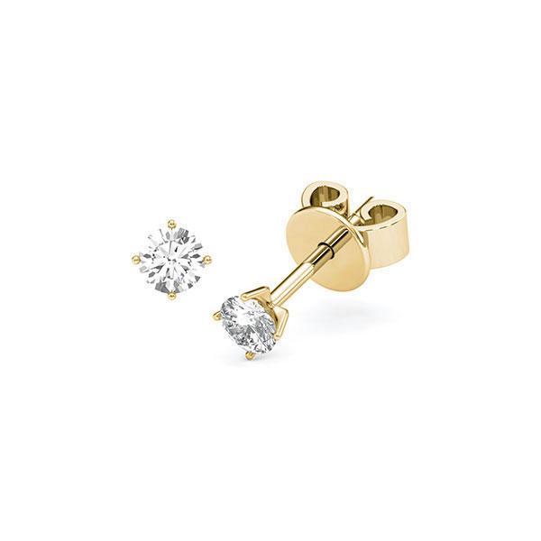 Ohrstecker ( P53 - P56 ) in Gelbgold 585 mit zus. 0,3 ct. Brillant tw, si von Steinberg - Q-ZKXDQ-G5-1U2MI8Z Ohrstecker ( P53 - P56 ) in Gelbgold 585 mit zus. 0,3 ct. Brillant tw, si von Steinberg - Q-ZKXDQ-G5-1U2MI8Z