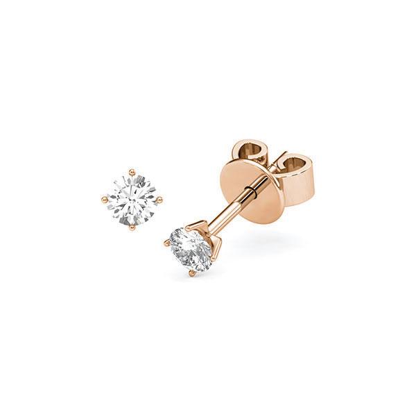 Ohrstecker ( P53 - P56 ) in Rotgold 585 mit zus. 0,3 ct. Brillant tw, si von Steinberg - Q-ZKXE3-R5-1U2MI8Z Ohrstecker ( P53 - P56 ) in Rotgold 585 mit zus. 0,3 ct. Brillant tw, si von Steinberg - Q-ZKXE3-R5-1U2MI8Z