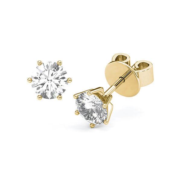 Ohrstecker ( P5 ) in Gelbgold 585 mit 2x 0,7 ct. Brillant tw, vs von Steinberg - Q-ZKXBM-G5-1IV7ZWZ Ohrstecker ( P5 ) in Gelbgold 585 mit 2x 0,7 ct. Brillant tw, vs von Steinberg - Q-ZKXBM-G5-1IV7ZWZ